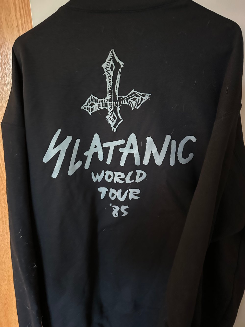 Slayer satanic xxl new crewneck 