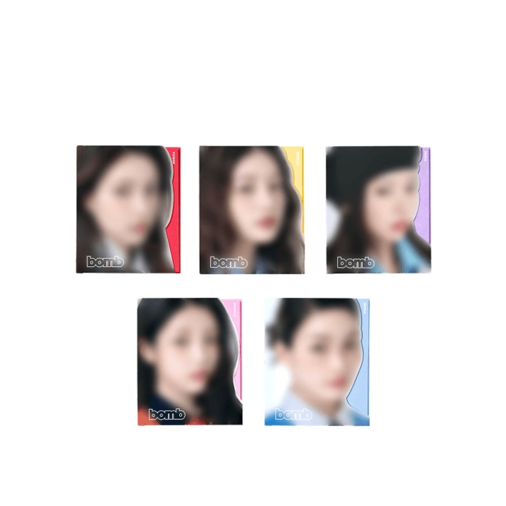 Image of [PRE-ORDER] ILLIT ‘bomb’ (GLLIT Ver.) + Weverse Shop POBs