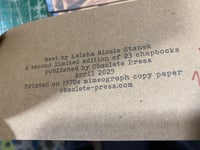 Image 4 of NEW! West by Leisha Nicole Stanek, 2nd printing
