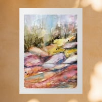 Image 1 of Strandzha Rocks, Eco Bamboo Fine Art Print