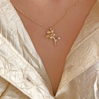 Image 7 of Hellebore Flower Necklace