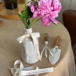 Image of RUBAN Fleurs du jardin / Cultivées avec amour