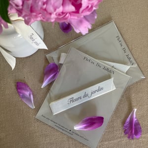 Image of RUBAN Fleurs du jardin / Cultivées avec amour