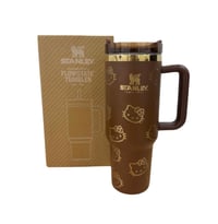 Image 2 of Hello Kitty X Stanley™️ “Chocolate & Gold” | 40 Oz. FlowState Tumbler