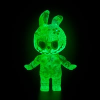 Image 8 of Blue Flower Floral KewBuBu Glow in the Dark Double Cast Resin Figure