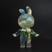 Image 5 of Blue Flower Floral KewBuBu Glow in the Dark Double Cast Resin Figure
