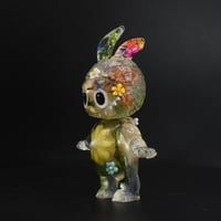 Image 3 of Yellow Flower Floral KewBuBu Glow in the Dark Double Cast Resin Figure