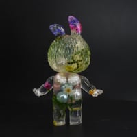 Image 5 of Light Pink Flower Floral KewBuBu Glow in the Dark Double Cast Resin Figure