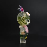 Image 6 of Light Pink Flower Floral KewBuBu Glow in the Dark Double Cast Resin Figure