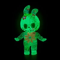 Image 8 of Hot Pink Flower Floral KewBuBu Glow in the Dark Double Cast Resin Figure