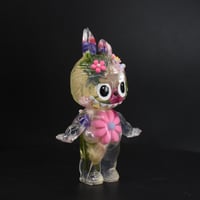 Image 7 of Hot Pink Flower Floral KewBuBu Glow in the Dark Double Cast Resin Figure