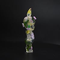 Image 4 of Floral Rabbit Kewtie Glow in the Dark Double Cast Resin Figure