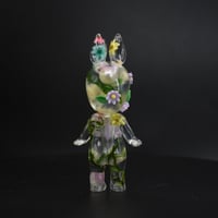 Image 5 of Floral Rabbit Kewtie Glow in the Dark Double Cast Resin Figure