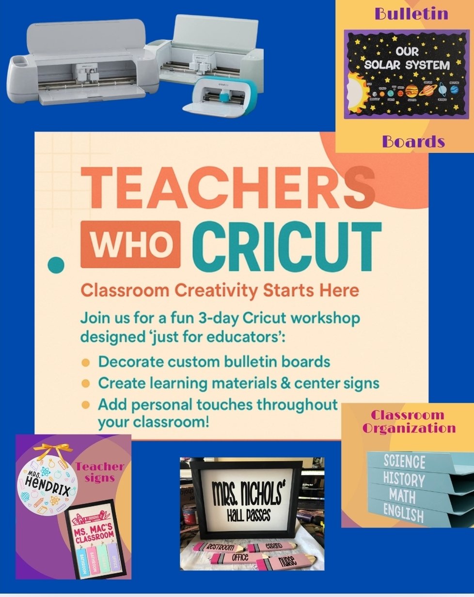 Image of Teachers who Cricut