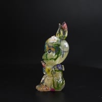 Image 8 of Floral Sitting Rabbit Kewtie Glow in the Dark DoubleCast Resin Figure