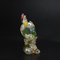 Image 5 of Floral Sitting Rabbit Kewtie Glow in the Dark DoubleCast Resin Figure