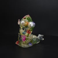 Image 5 of Floral Laying Starfish Kewtie Glow in the Dark DoubleCast Resin Figure