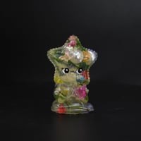 Image 2 of Floral Laying Starfish Kewtie Glow in the Dark DoubleCast Resin Figure