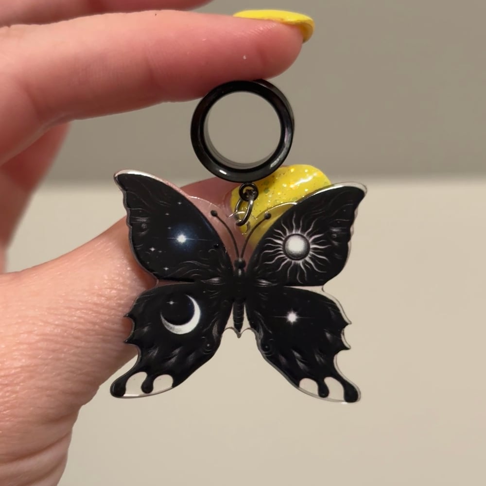 Image of Celestial Butterlfy Dangles (sizes 2g-2")