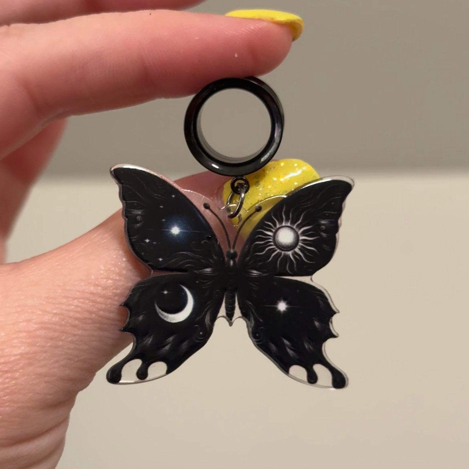 Image of Celestial Butterlfy Dangles (sizes 2g-2")