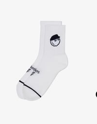 MALBON PRESERVE LOGO JACQUARD MIDDLE SOCKS [2025]