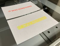 Image 1 of It Was Something / It Was Nothing