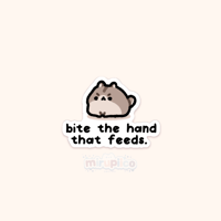 bite the hand that feeds