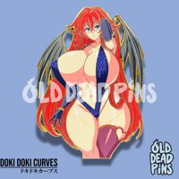 Image 1 of Doki Doki Rias Enamel Pin In-Hand Extras