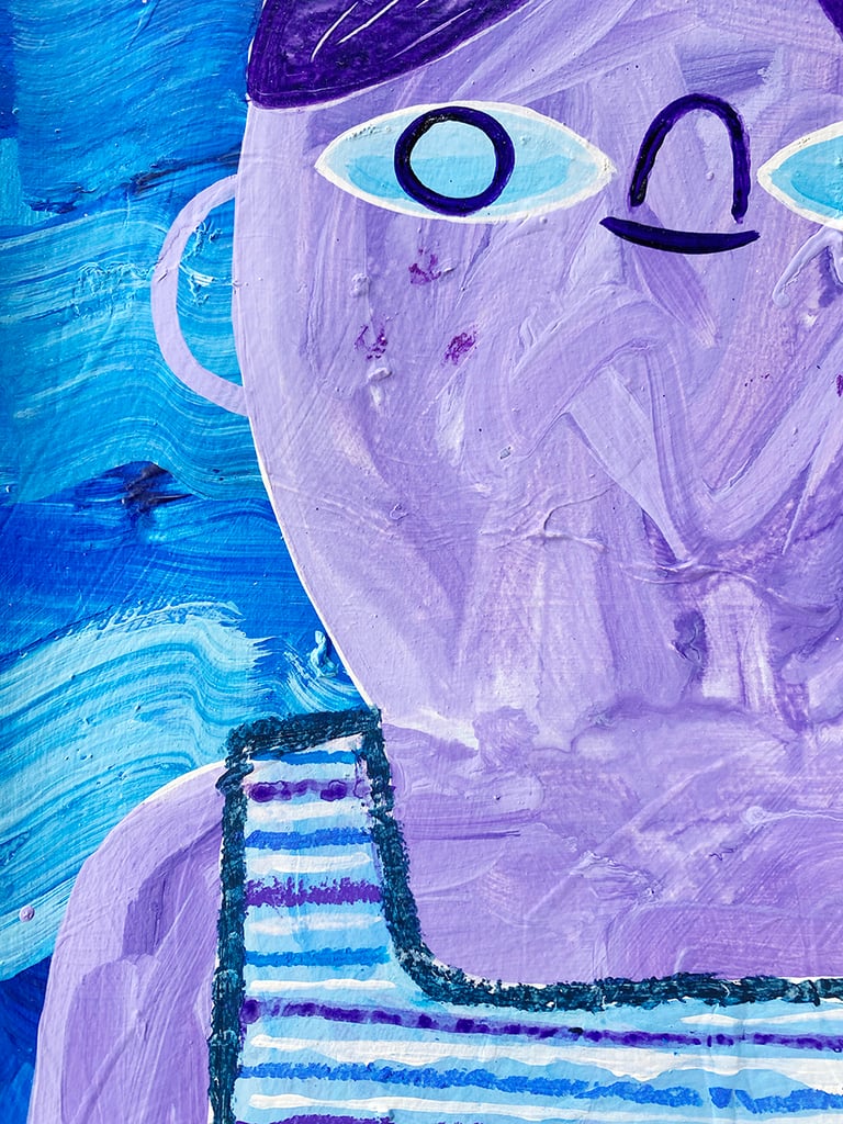 PURPLE & BLUE Image 3
