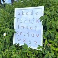 Image 1 of AQUAFRESH ALPHABET - framed