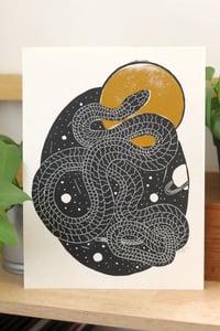 snake & moon