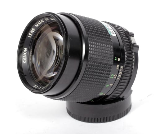 Image of Canon 85mm F1.8 New FD NFD mount #0643