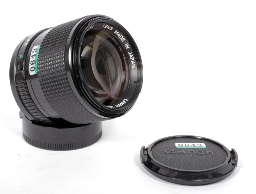 Image of Canon 85mm F1.8 New FD NFD mount #0643