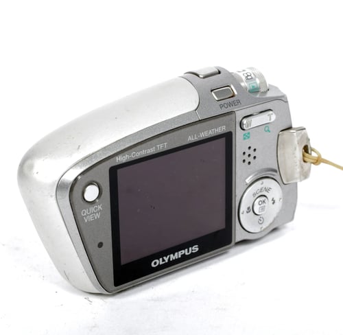 Image of Olympus Verve 4.0MP digital camera TESTED + new battery and charger #0647