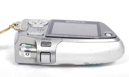 Image of Olympus Verve 4.0MP digital camera TESTED + new battery and charger #0647
