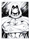 MOON KNIGHT!   9" x 12" Pin-up