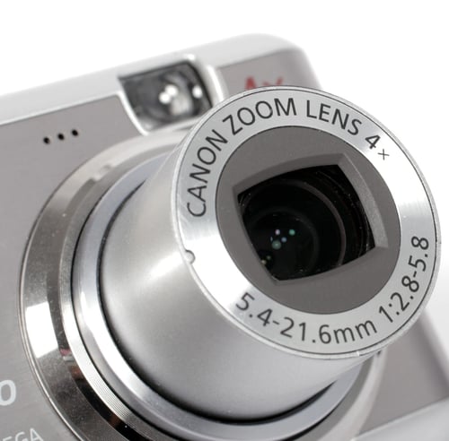 Image of Canon PowerShot A-430 4.0MP digital camera TESTED + 2GB card #0649