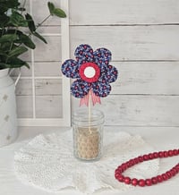 Image 2 of Patriotic Fabric Flowers