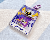 Meta Knight Amiibo shaker keychain