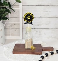 Image 3 of Fabric Bee Flowers