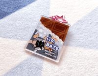 Sir Bate Chocolate Bar Keychain