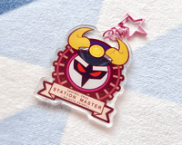 Galacta Knight Train Master keychain (No Epoxy)