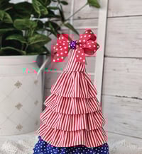 Image 2 of Patriotic Ruffle Tree
