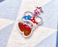 Marx Acrylic Keychain