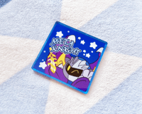 Meta Knight Neon Blue pin (Discount)