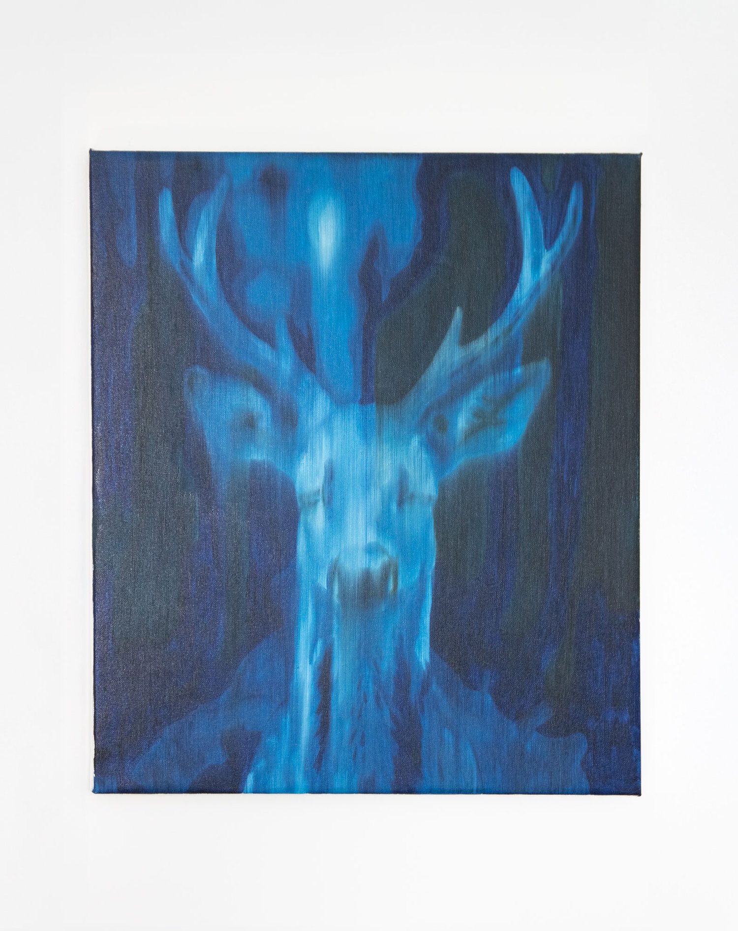 Image of Original Painting "Deer Portrait" (Ships from USA)