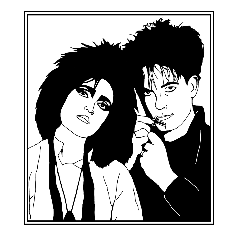 Robert and Siouxsie T-Shirt Preorder
