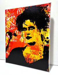 Image 2 of Robert Smith Screenprinted Canvas