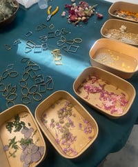 Image 8 of $10 OFF! Resin Dried Flower Earring Workshop - Sunday 8th June  