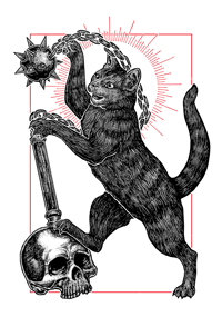 Image 1 of "Destroyer" 8.5”x11” Fine Art Print